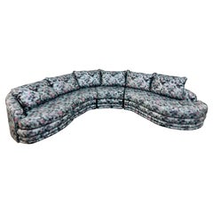 Post-Modern 3-Piece Curved Sectional Cloud Sofa