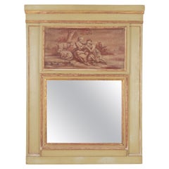 Used French 19th Century Louis XVI Style Trumeau Mirror