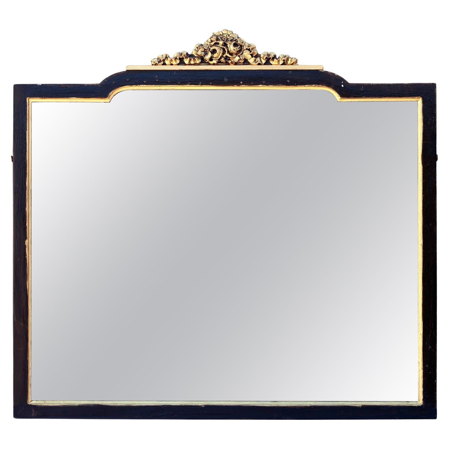Large Mirror Gold Crown For Sale at 1stDibs