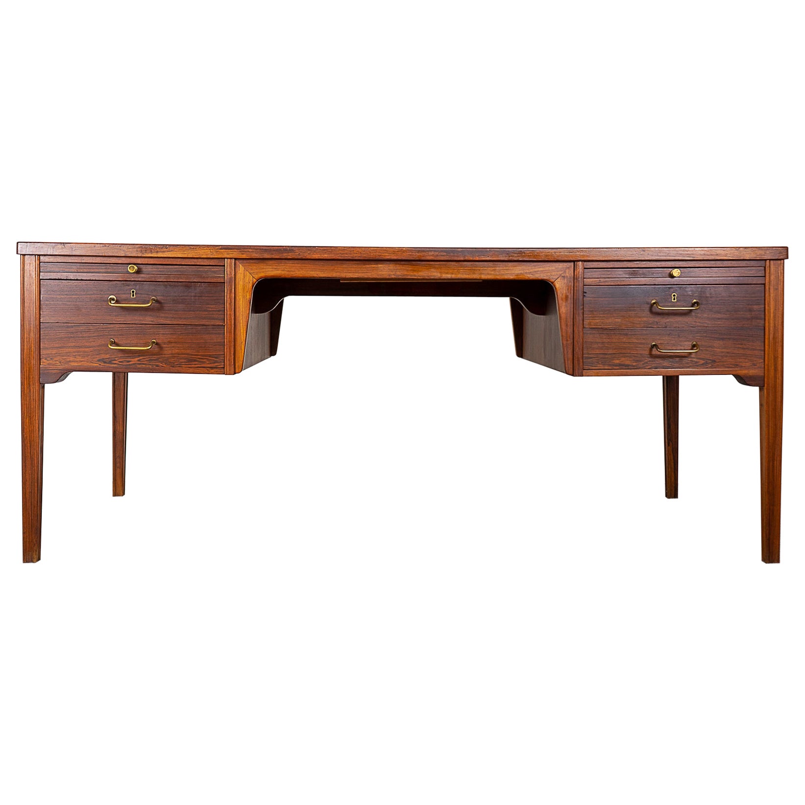 Rosewood Danish Writing Desk