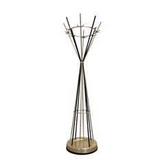 Vintage diabolo shaped coat stand, 1960s