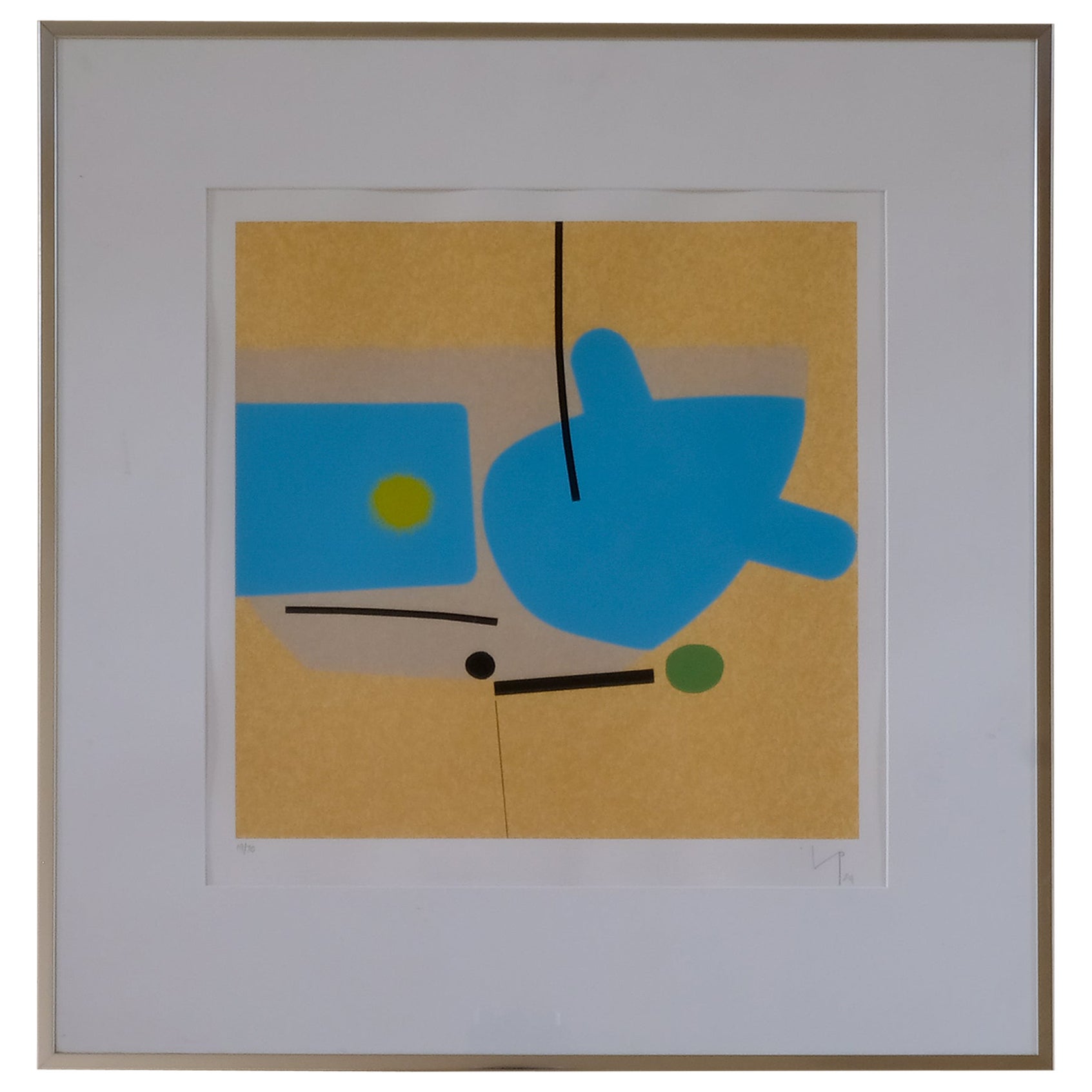 Victor Pasmore - Due immagini (blu)