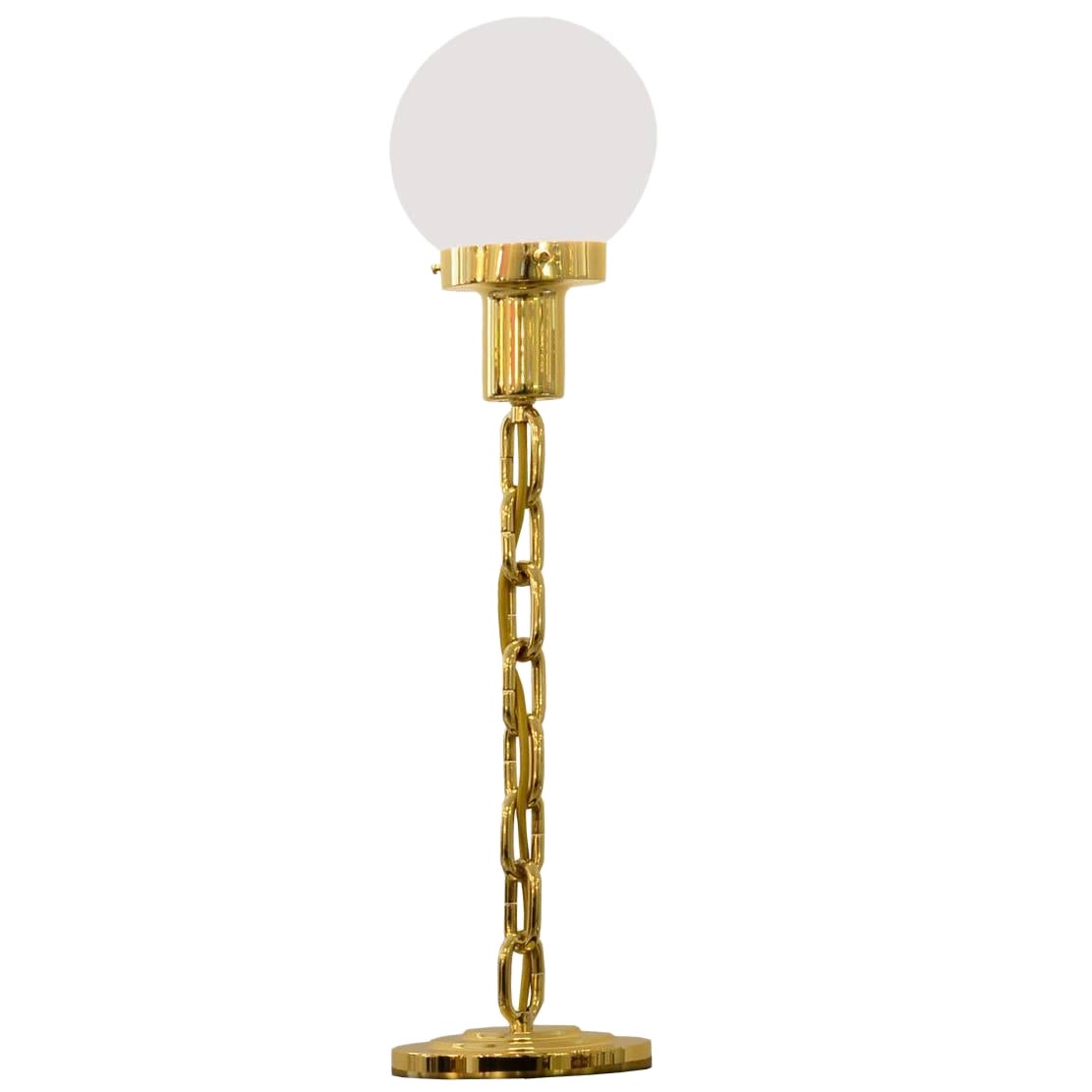 Hommage to Franz West, Woka Brass Table Lamp "Go West", Re-Edition For Sale