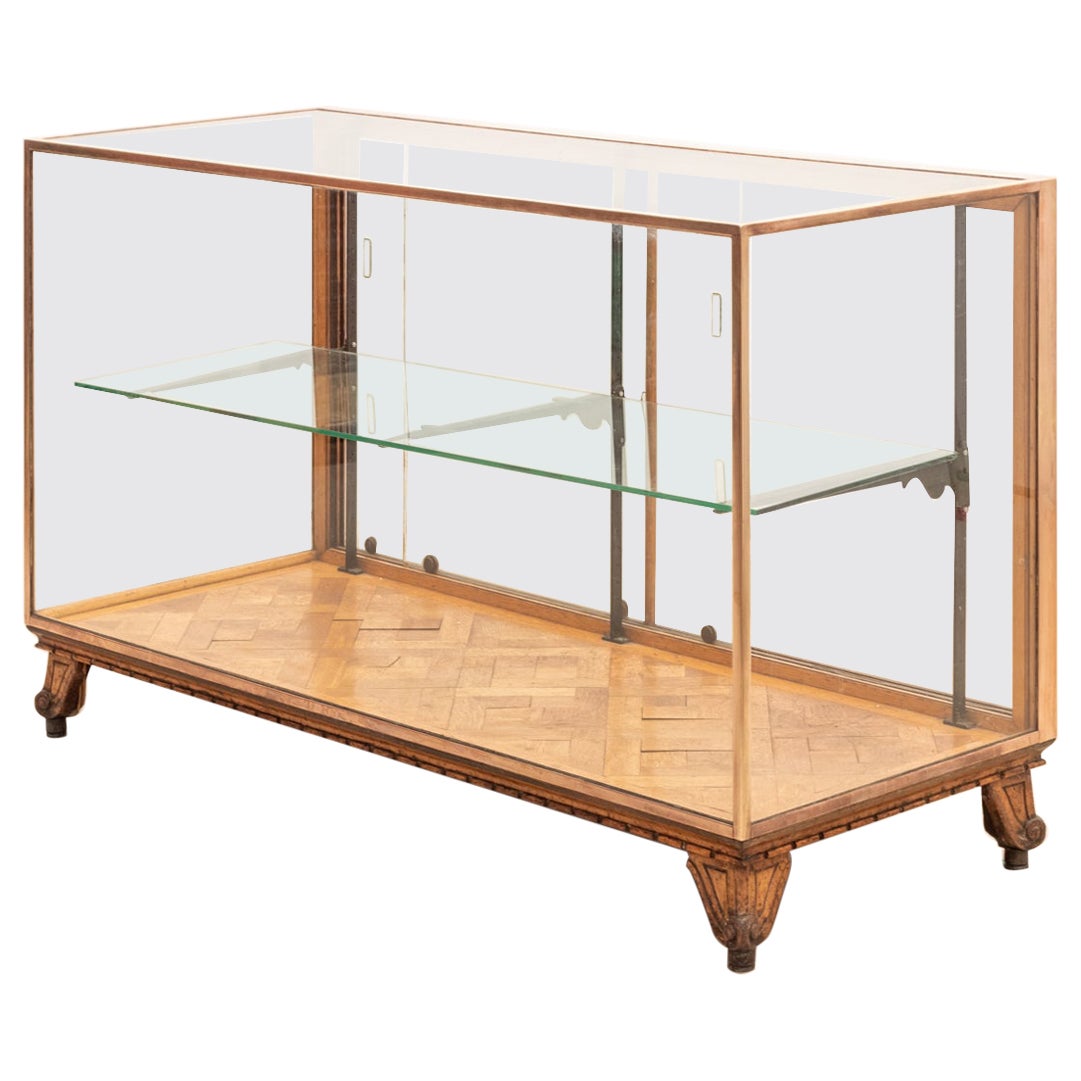 Antique display cabinet/ shop counter For Sale