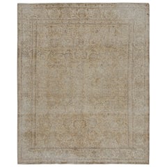 Vintage Persian rug with Beige-Brown Transitional Patterns by Rug & Kilim