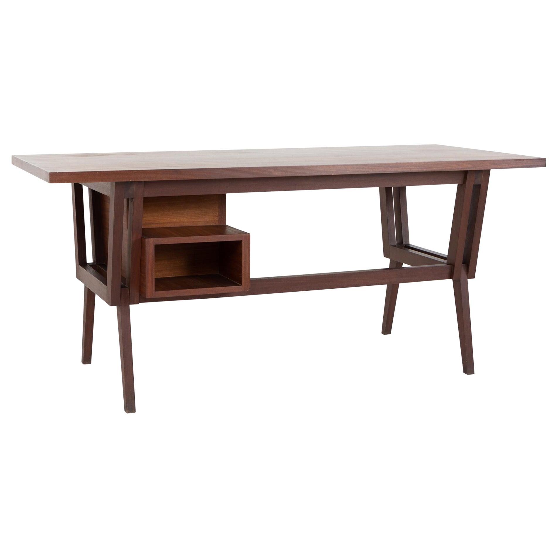Desk in the style of Ico Parisi, Italy 1950s