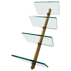 Vintage wall mounted rack by Peter Ghyczy, 1970s