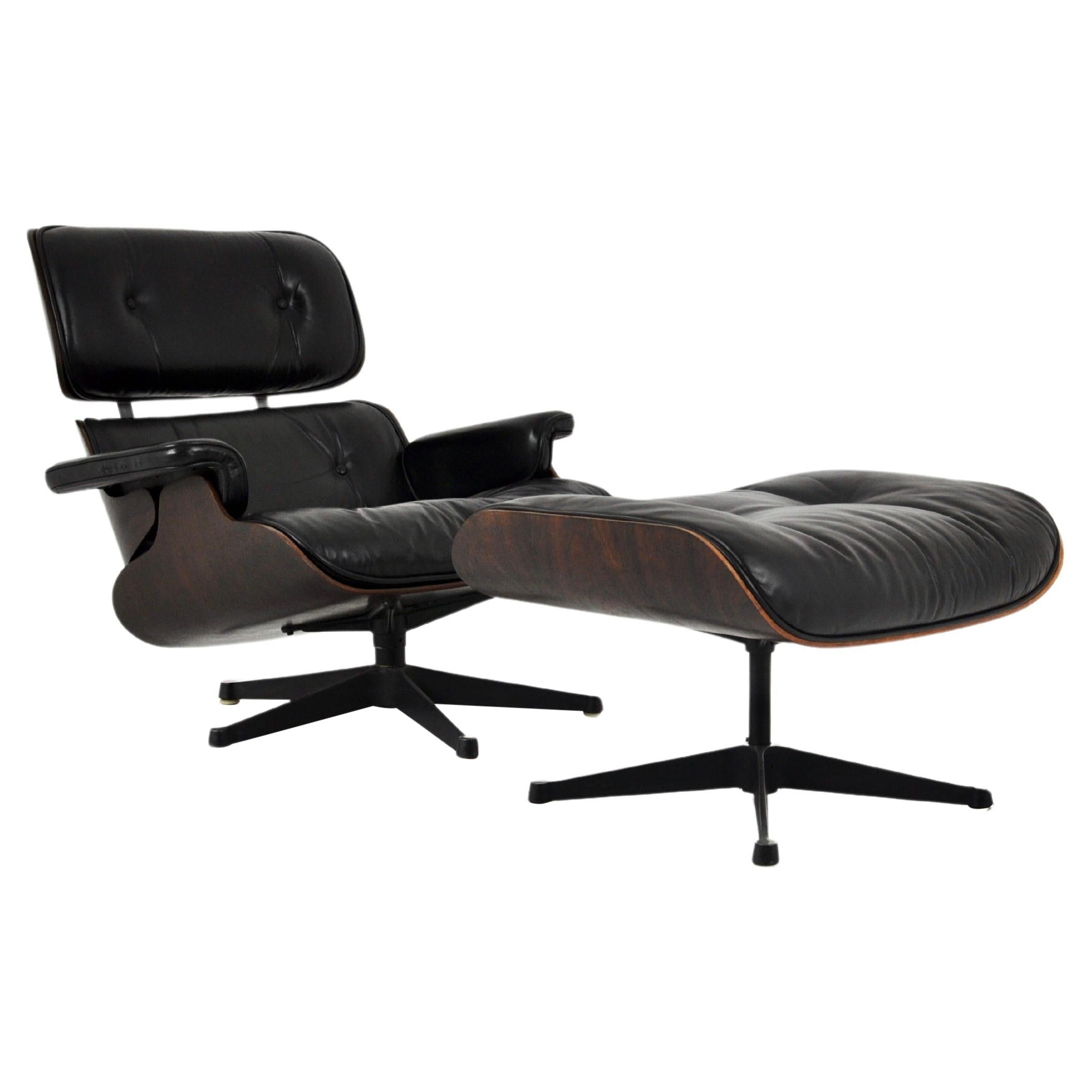 Loungesessel von Charles & Ray Eames für ICF, 1970er-Jahre