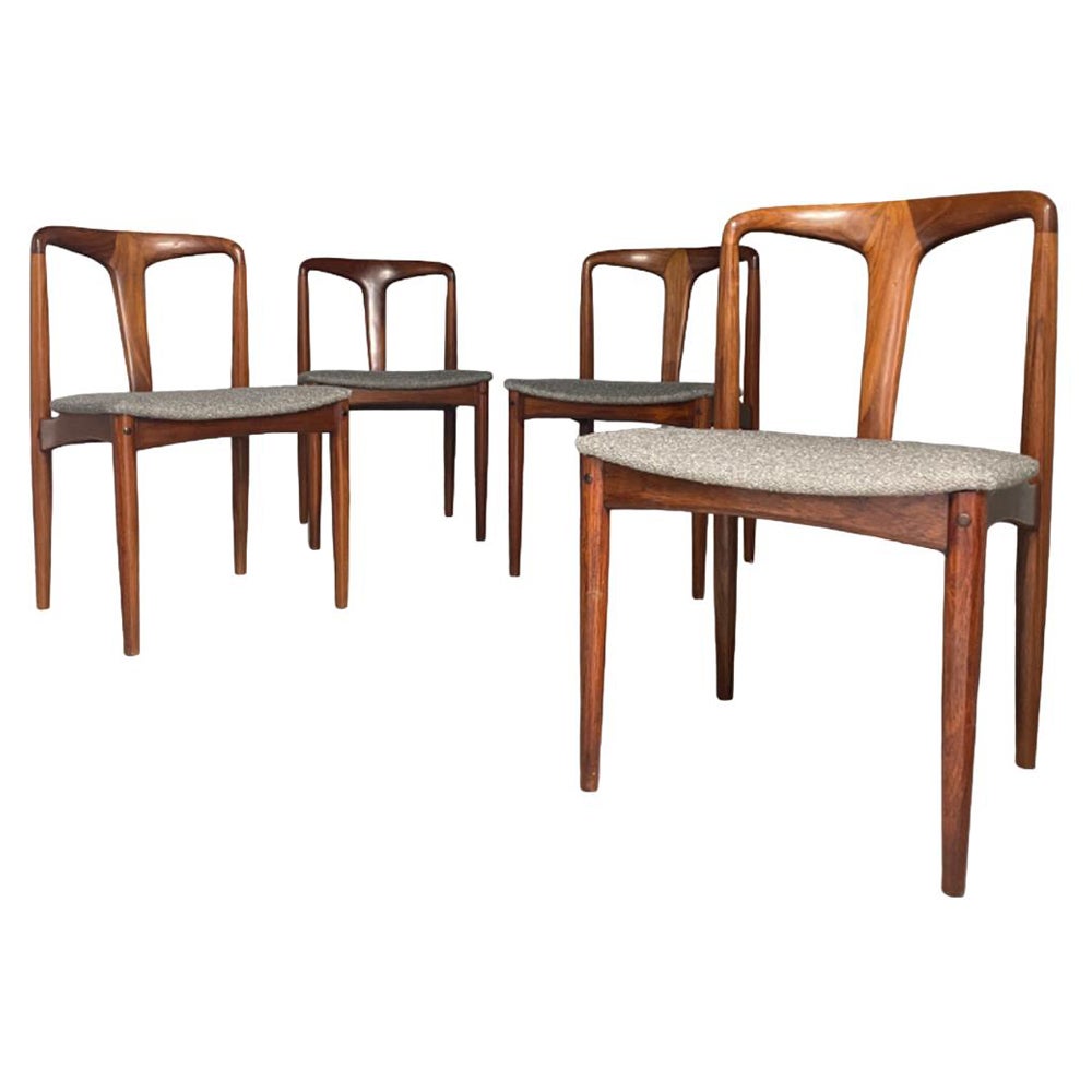 Johannes Andersen for Uldum Møbelfabrik Dining Chairs For Sale