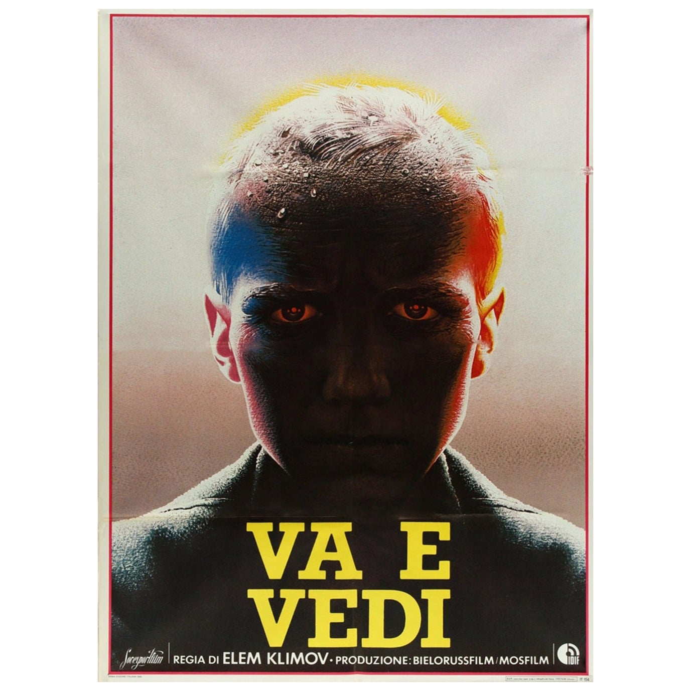 1985 Come and See (Italian) Original Vintage Poster For Sale