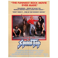 1984 This is Spinal Tap Original Vintage Poster