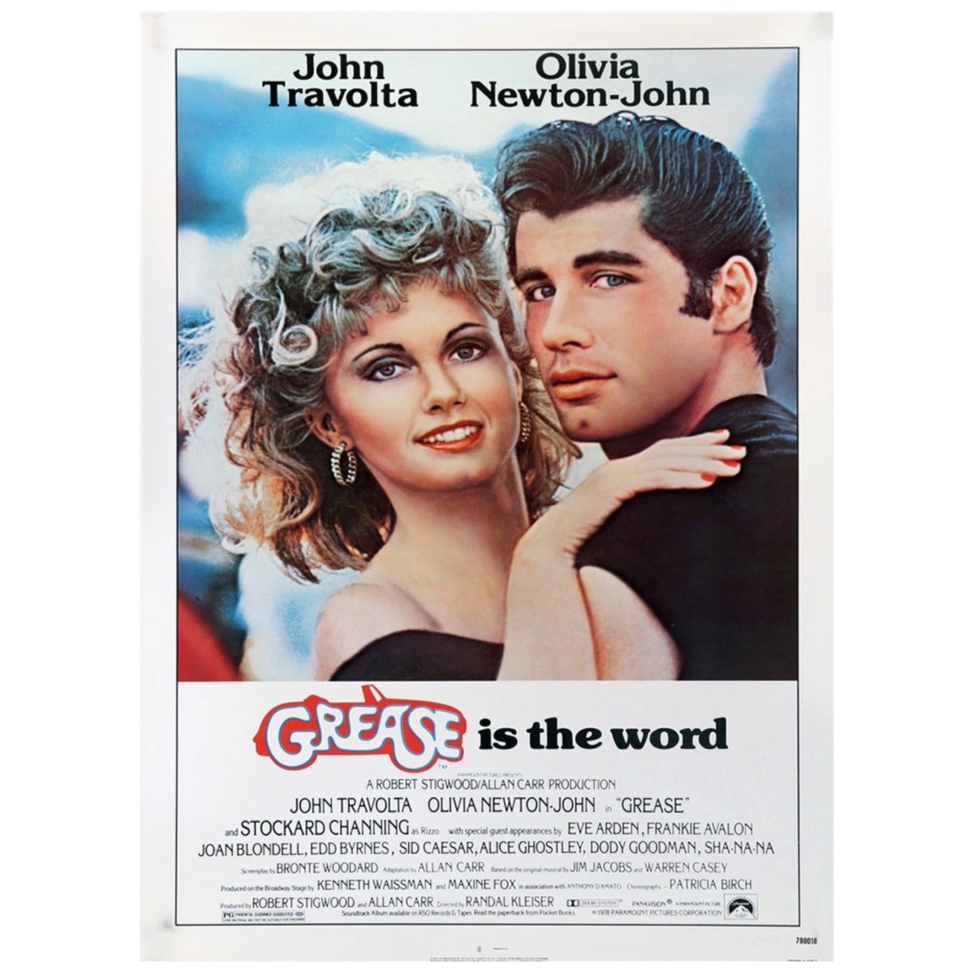 1978 Grease, Original-Vintage-Poster