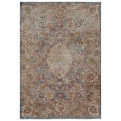 Vintage Persian rug in Polychromatic Patterns by Rug & Kilim