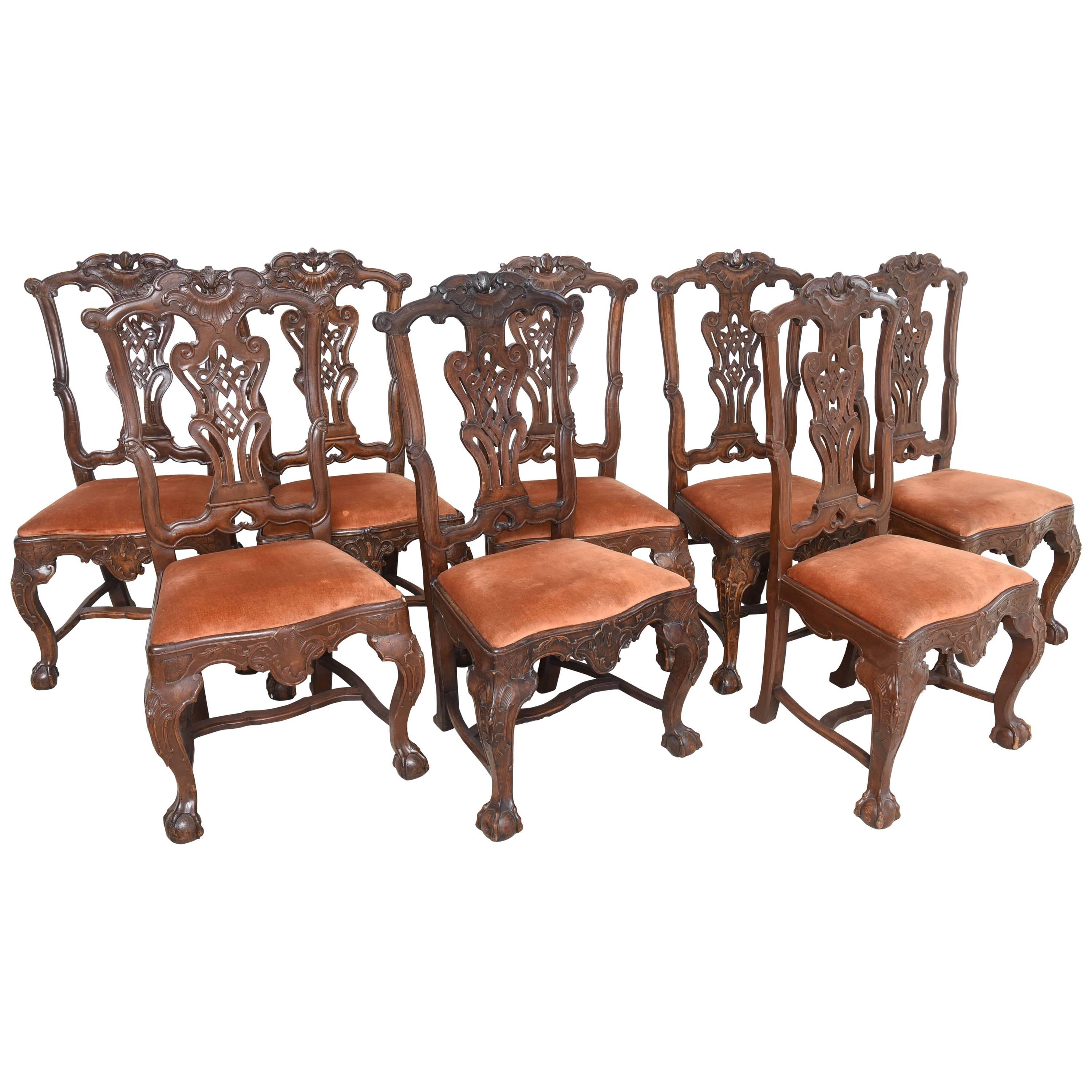 Set of 18th Century Dutch Dining Chairs