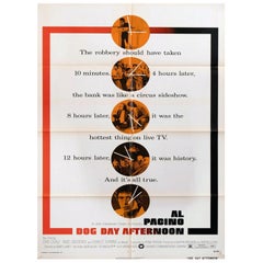 1975 Dog Day Afternoon Original Retro Poster