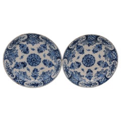 Used Dutch Delft - Pair of plates