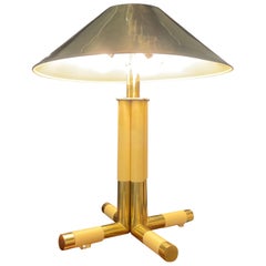 Banci Giovanni table lamp in brass and ivory, Florence 1970