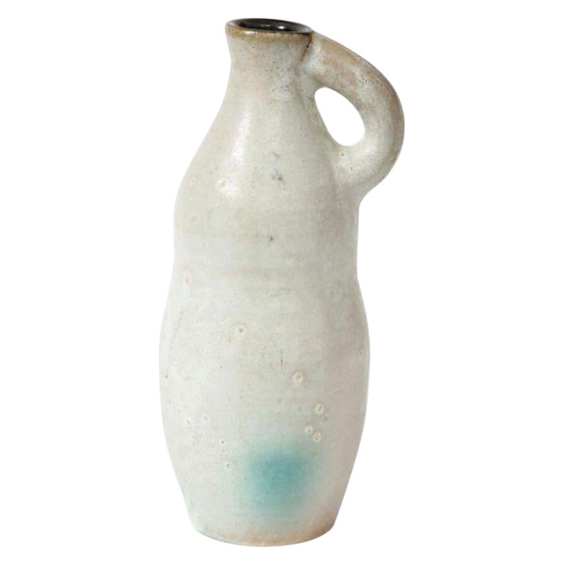 Glazed Ceramic Pitcher, 20th Century For Sale