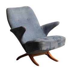 Easy chair Penguin, model 107, by Theo Ruth, for Artifort, Netherlands 1960s