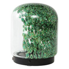 Murano Glass "Neverino" Table Lamp by Gae Aulenti, circa 1970