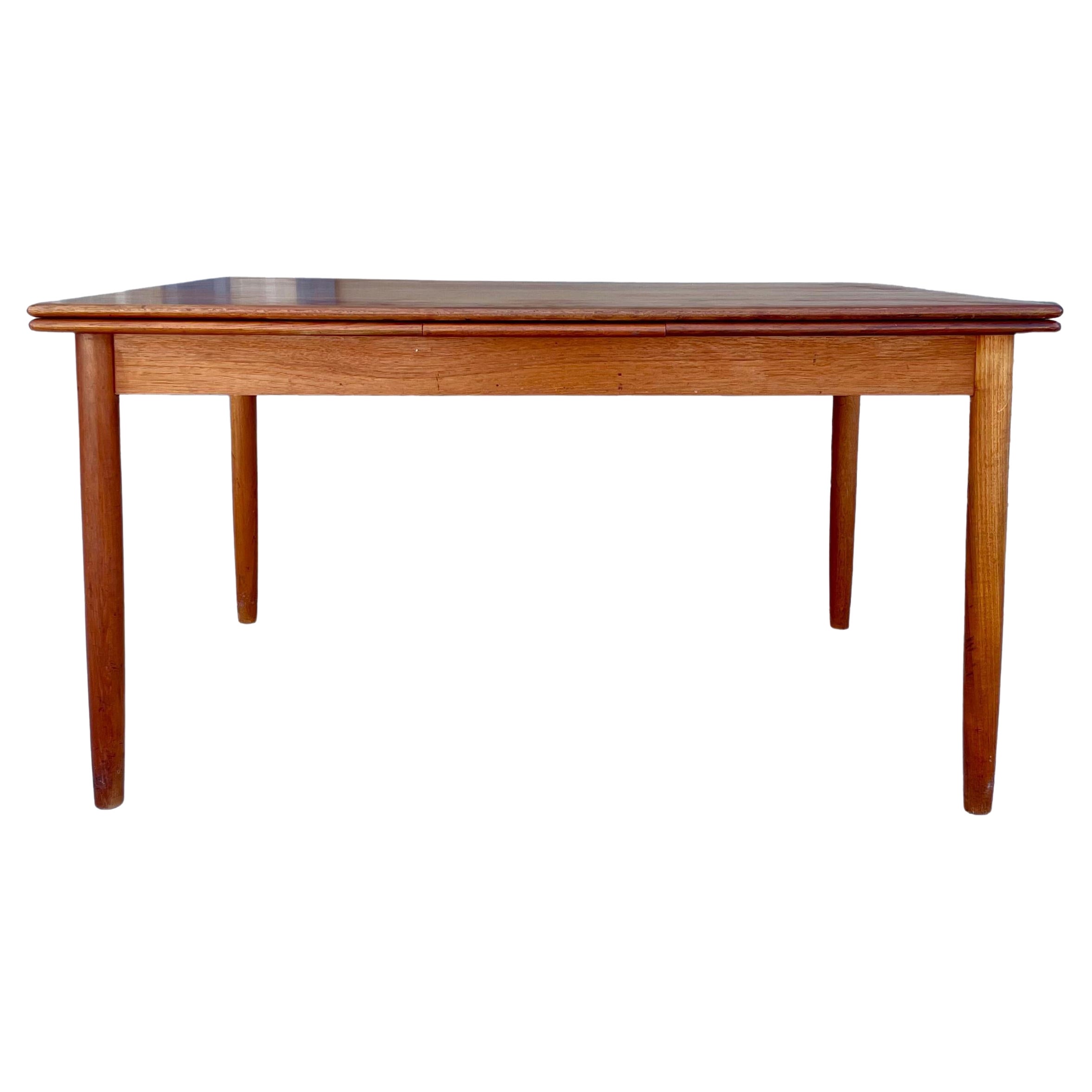 1960s Danish Modern Teak Dining Table