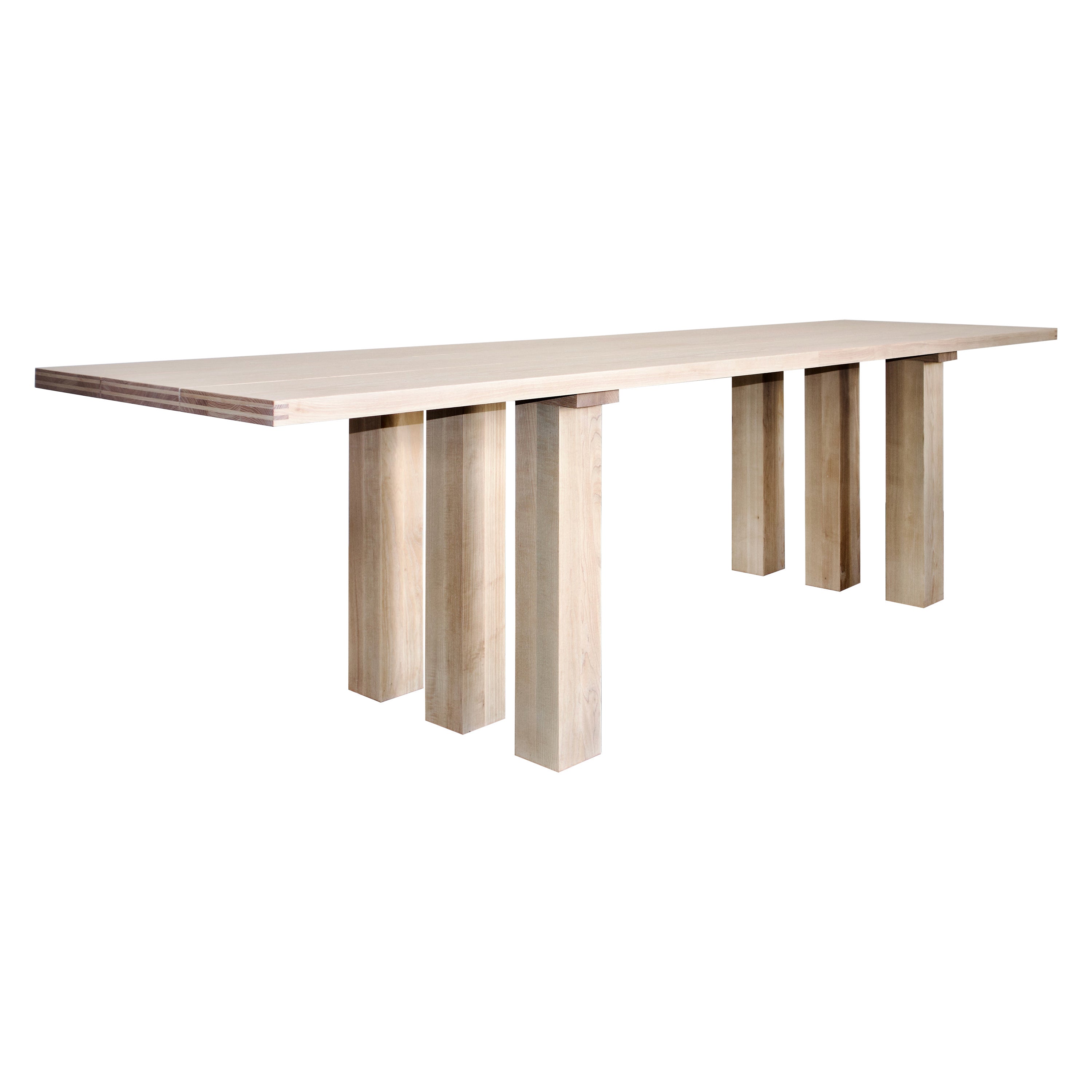 Mario Bellini "La Basilica" Ash Dining / Conference Table for Cassina For Sale