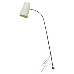 French Mid-Century Articulating Floor Lamp