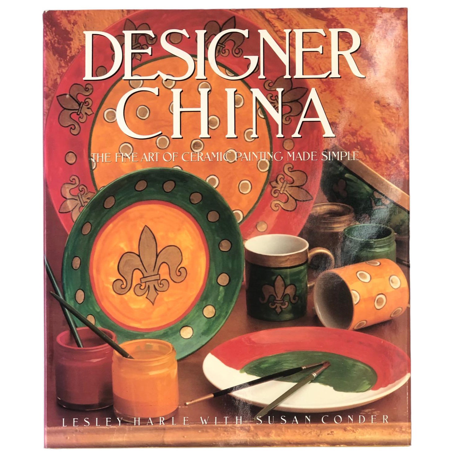 Designer China - the Fine Art of Ceramic Painting Made Simple For Sale