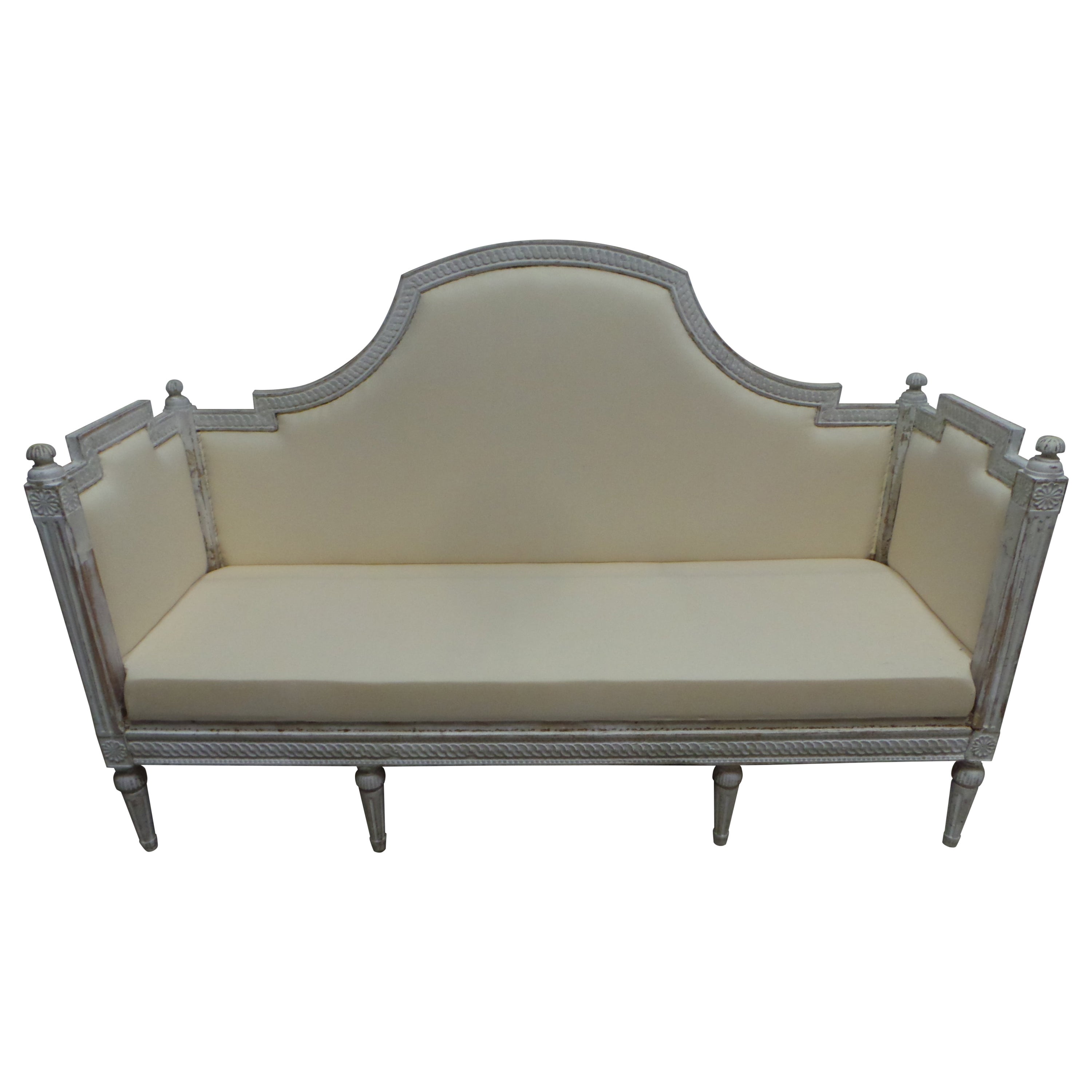 Original Painted Swedish Gustavian Sofa