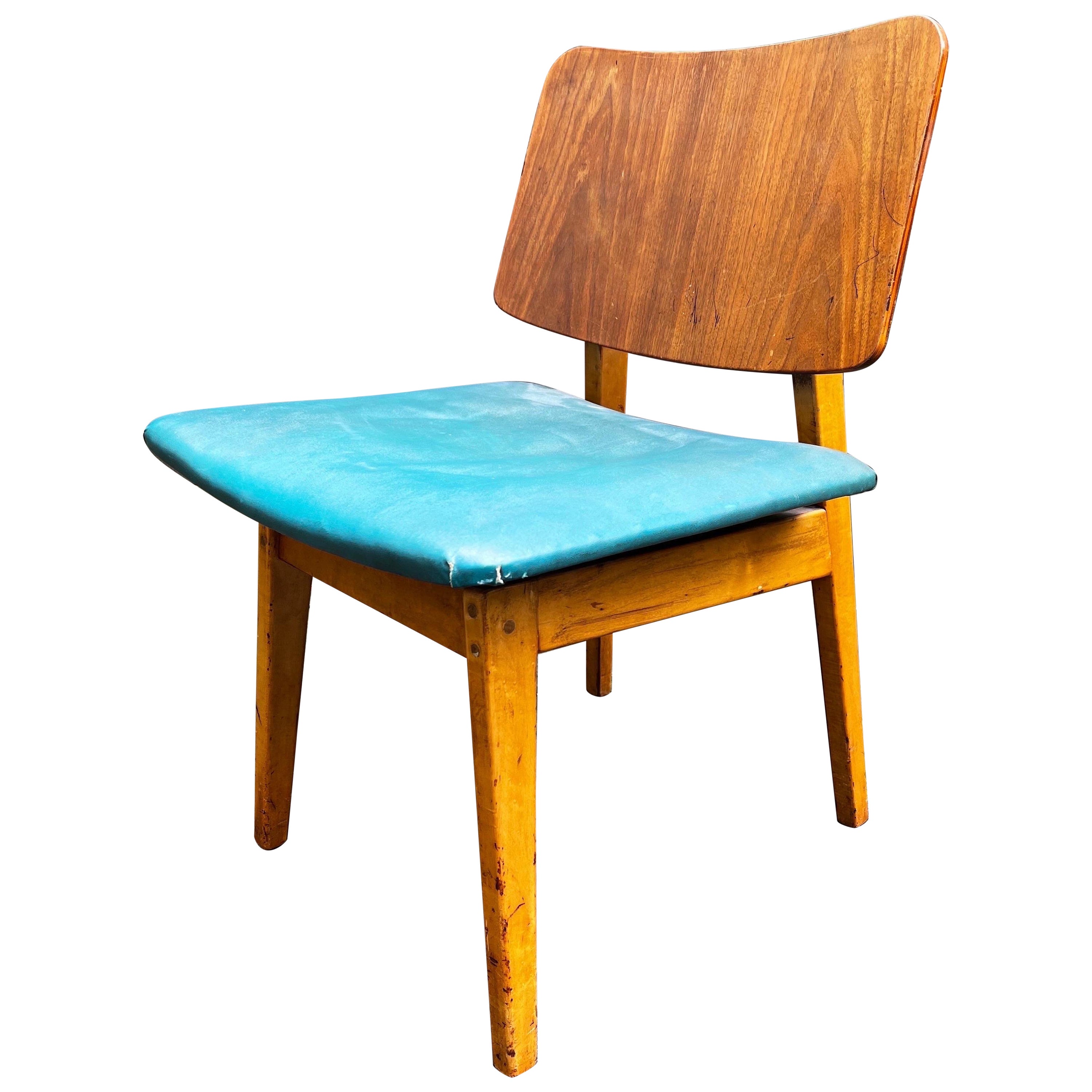 Jens Risom Side Chair in original condition, c. 1940