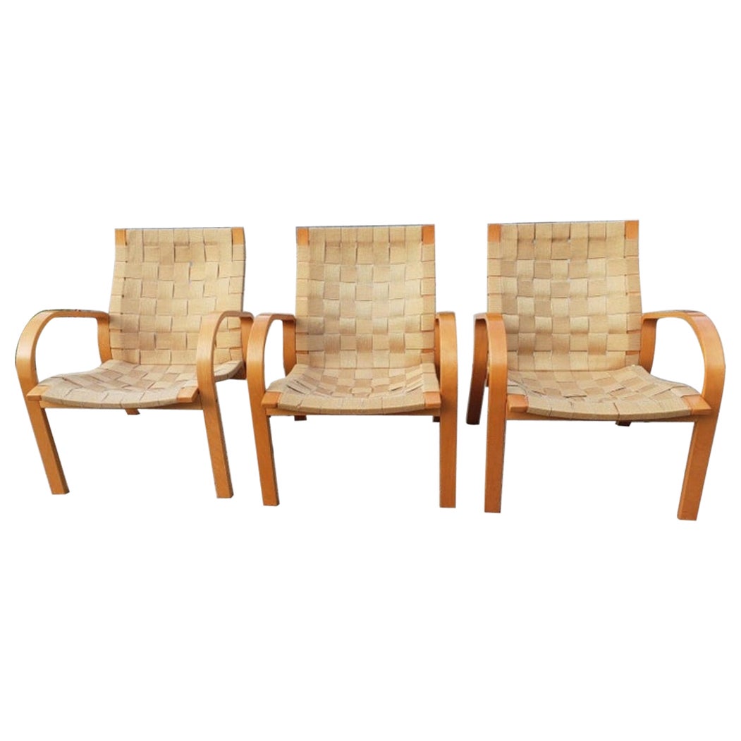 Bruno Mathsson " Eva" Style Lounge Chair For Sale