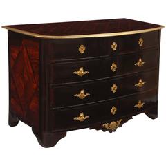 Fine French Early Louis XV Commode with Parquetry Inlay