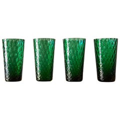 Mid-Centery modern drinking glasses, attributed to Carlo Scarpa 