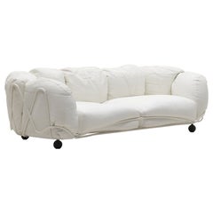 Rare Corbeille lounge sofa by Francesco Binfaré for Edra, Italy.