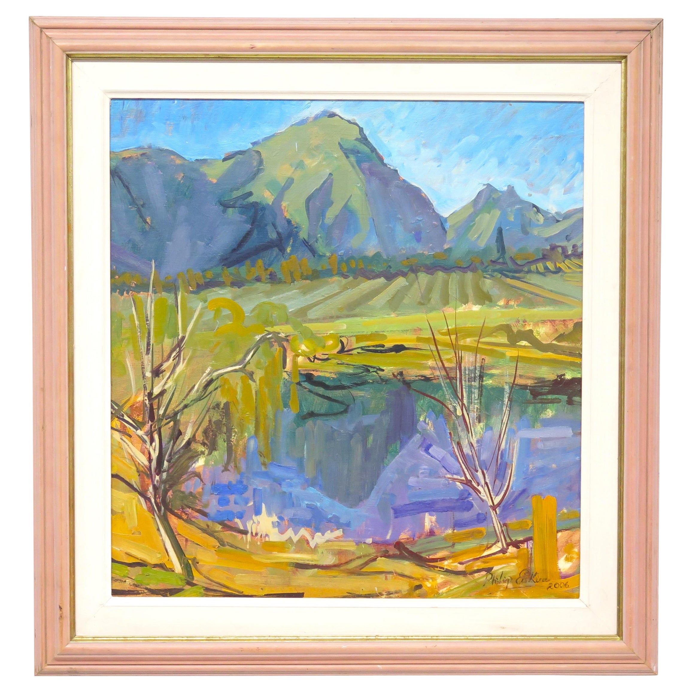 2006 Landscape by Philip Erskine (South African 1933- ) For Sale