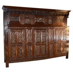 Dated 1688 English Joined Press Cupboard