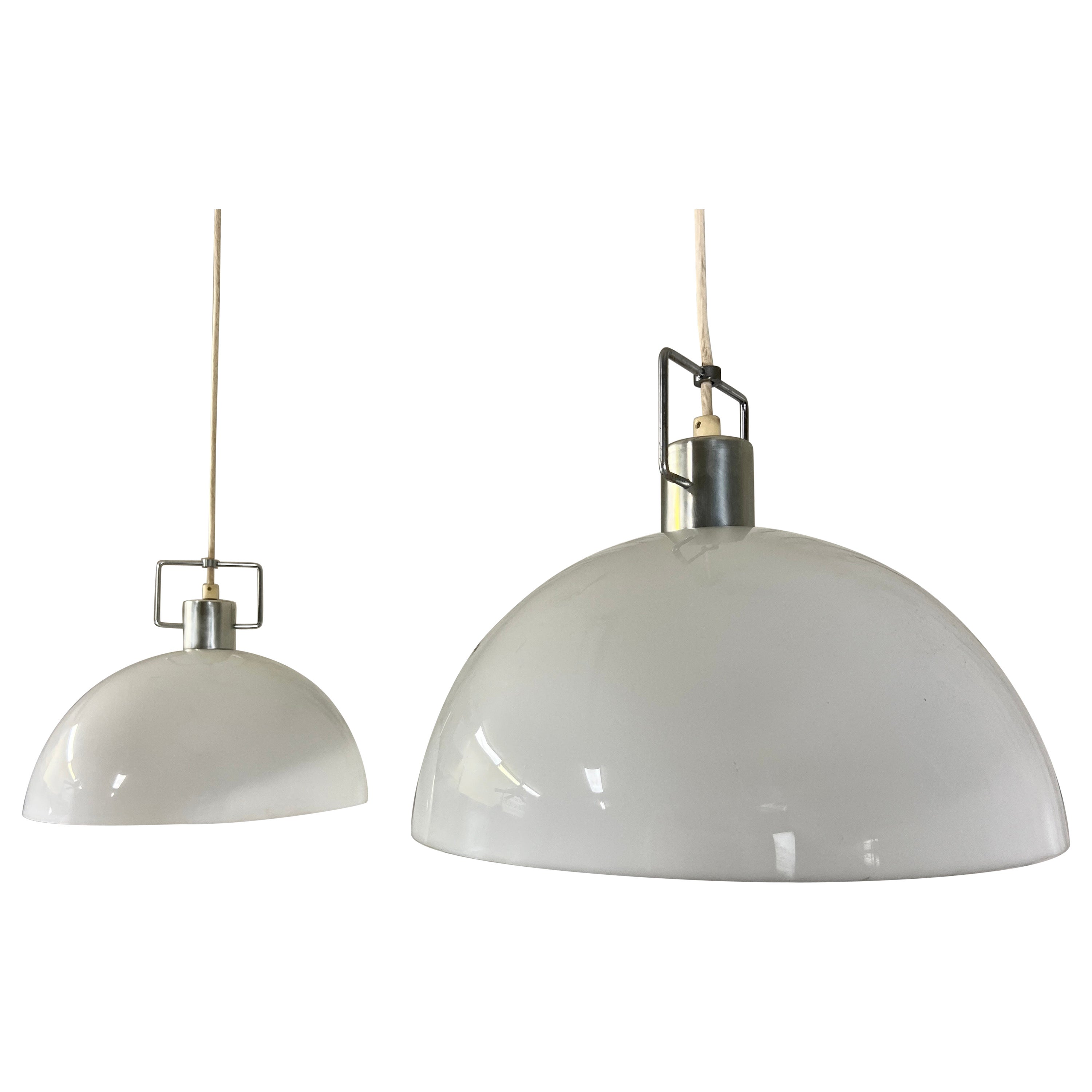 Lightolier Dome Pendants.   For Sale