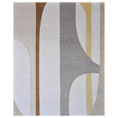 "Polanco - Sesame" /  8' x 10' / Hand-Knotted Wool Rug