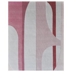 "Polanco - Rose" /  8' x 10' / Hand-Knotted Wool Rug