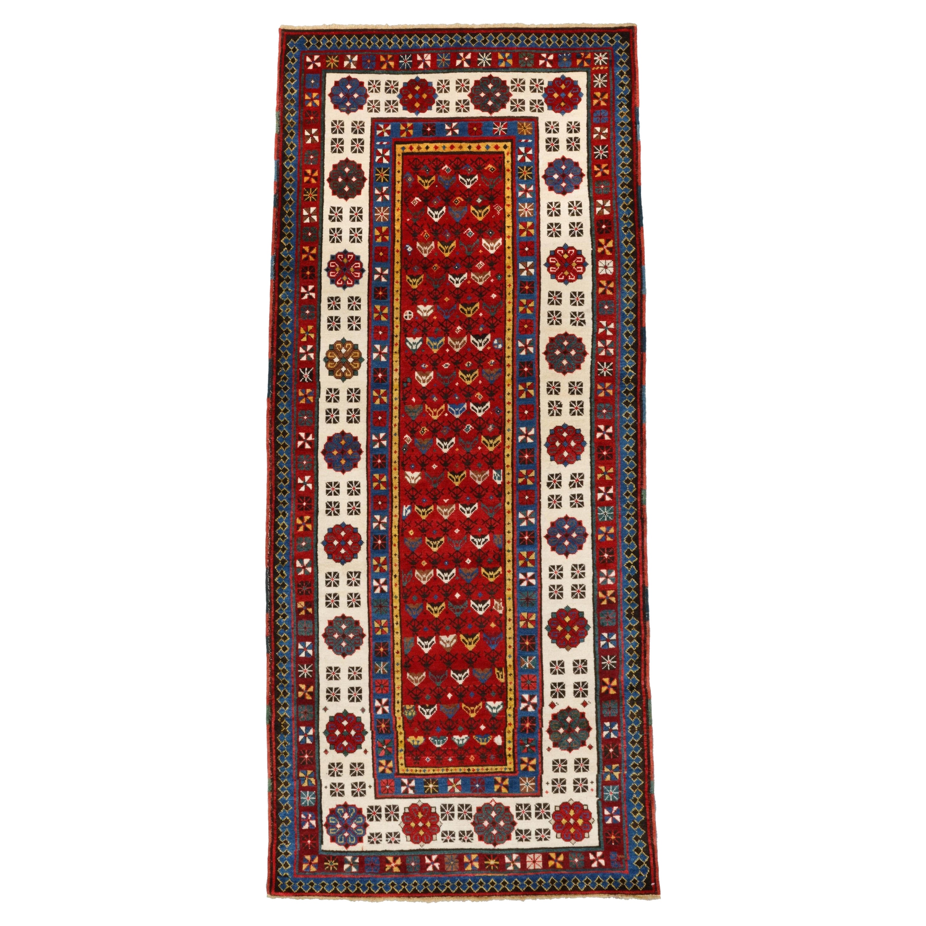 Antique Talish Rug - Late Of The 19th Century Talish Rug, Caucasian Rug For Sale