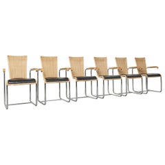 Six Tecta D20 dining chairs, 1980s