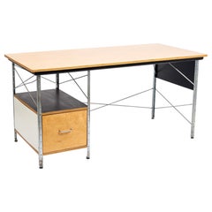 Mid Century Plywood Desk Unit by Eames for Herman Miller