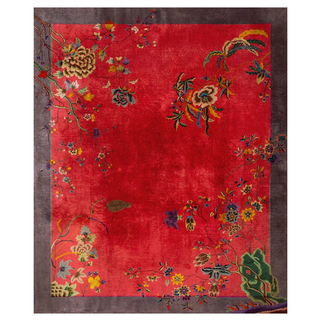 1920s Chinese Art Deco Carpet 8 x 9 10 245 X 300 For Sale At 1920s-chinese-art-deco-carpet-8-x-9-10-245-x-300-for-sale-at