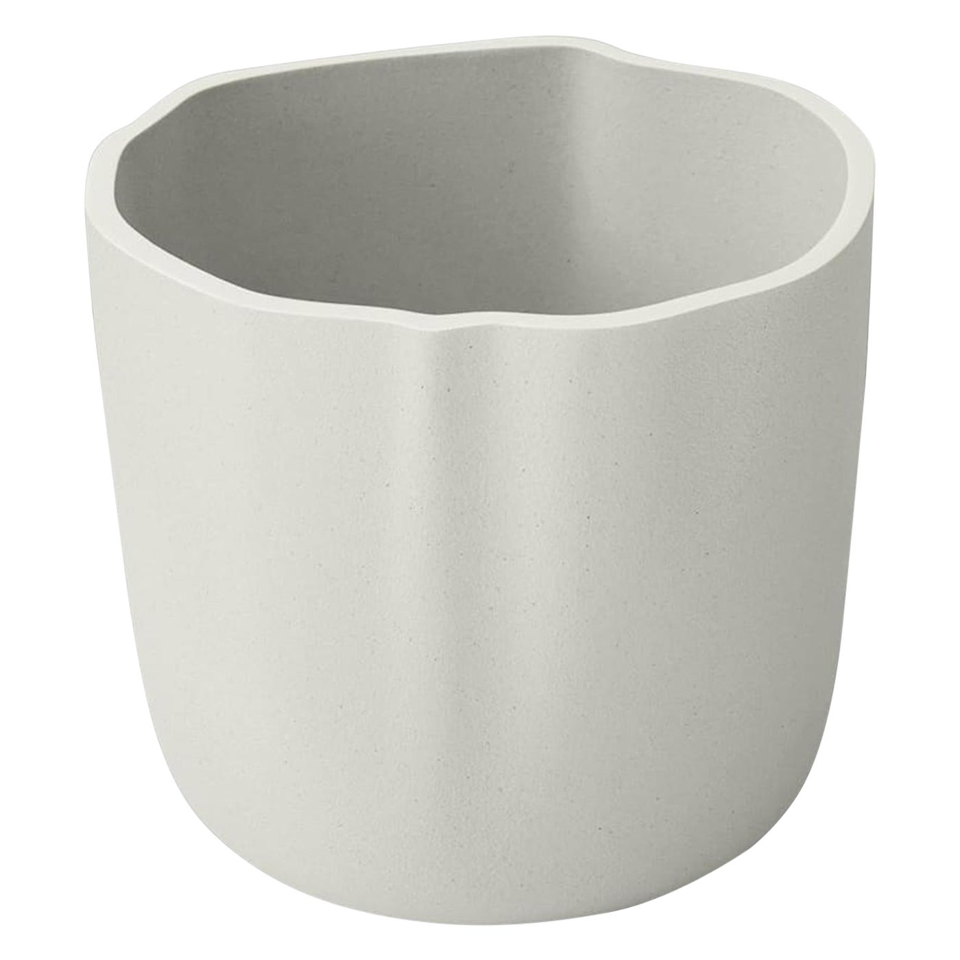 Medium Tidal Gray Vase For Sale