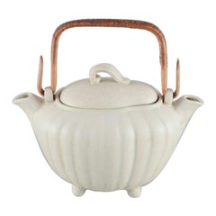 Vintage Gunnar Nylund for Rörstrand. Double jug in glazed ceramic. 