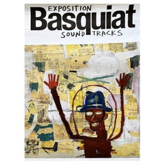 Originalplakat „ Jean-Michel Basquiat – Soundtracks – Philharmonie de Paris“, 2022