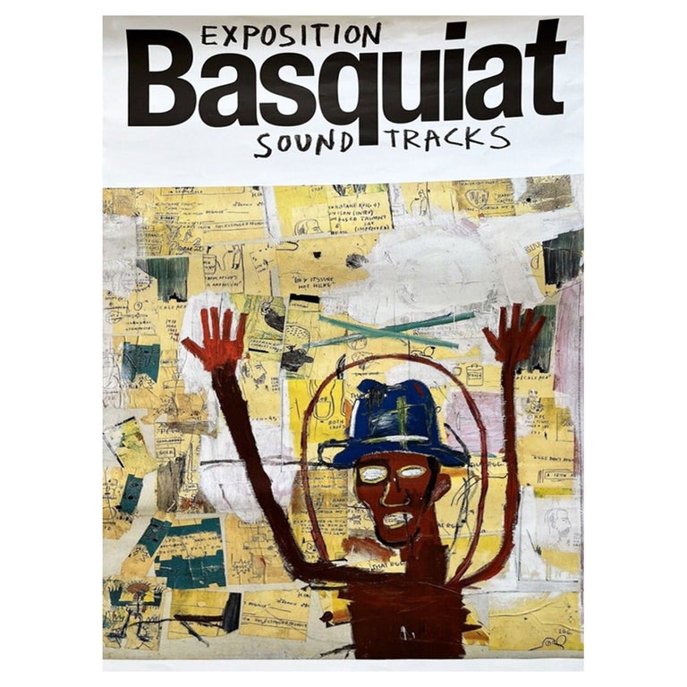 2022 Jean-Michel Basquiat - Soundtracks - Philharmonie de Paris - Affiche  originale En vente sur 1stDibs | papier peint basquiat, basquiat tableau le  plus cher, jean michel basquiat expo paris