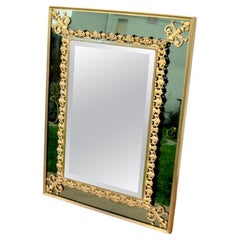 Decorated vintage mirror