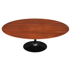 Professionally Restored Eero Saarinen for Knoll Rare Rosewood Tulip Dining Table