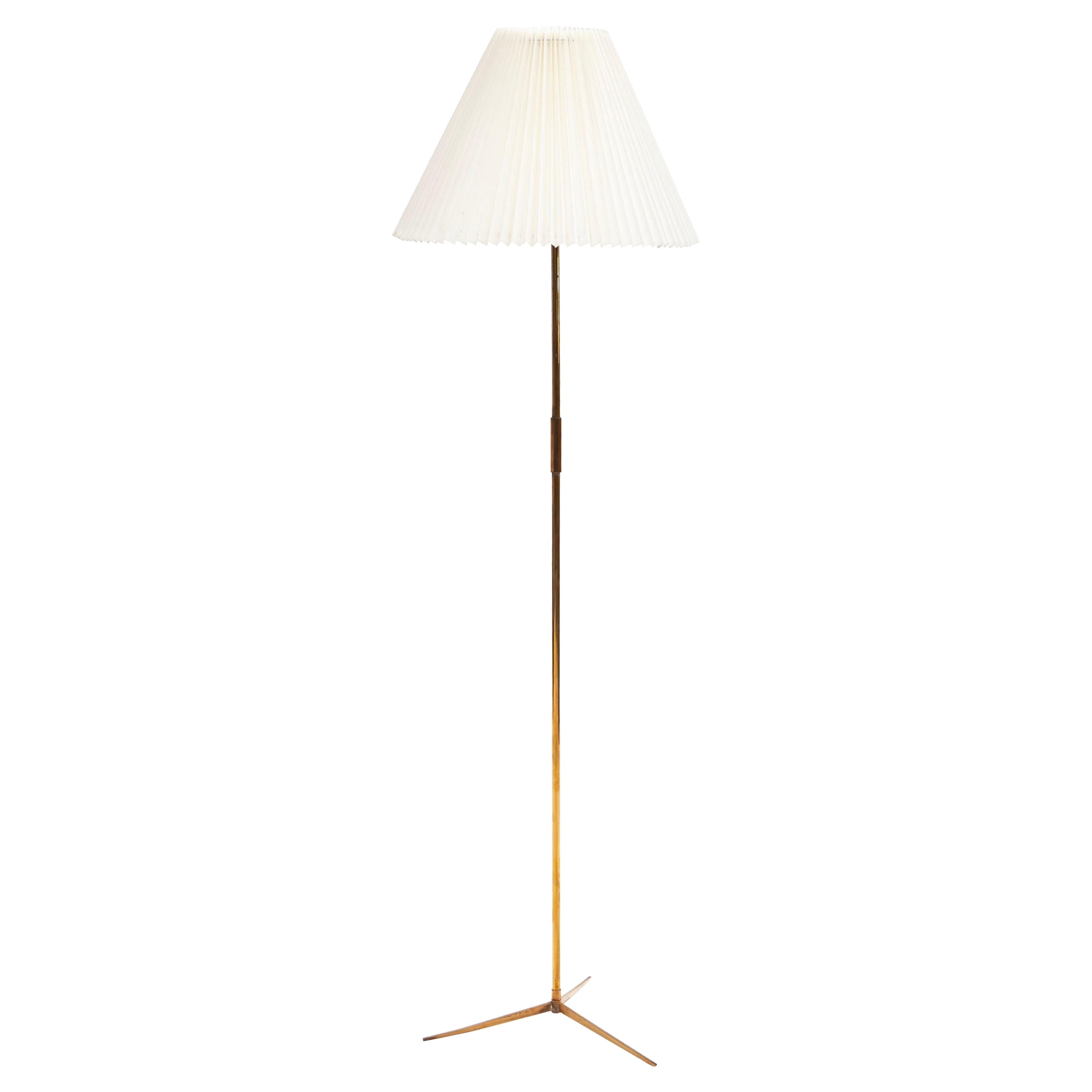 Th. Valentiner Floor Lamp for Povl Dinesen For Sale